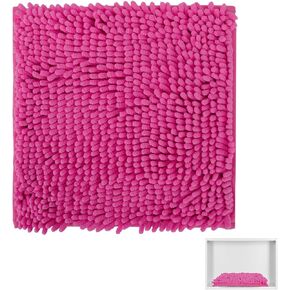Locker Rug 12 x 12 Inches School Girl Rugs Carpet Chenille 100% Microfiber Locker Carpet with Non Skid Backing Locker Decorations