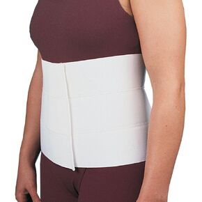 Rolyan Abdominal Binder, X-Large, Comfortable Elastic Contours to Fit Body Shape, Wrap-Around Compression Support & Pain Relief Belt, Plush Back, Physical Therapy Aid, Orthopedic Rehabilitation