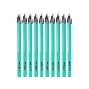 Masonry Concrete Drill Bits - 10pcs (5 * 3+6 * 3+8 * 2+10+12mm) Carbide Drill Bits Tip for Wood, Plastic, Masonry, Ceramic Tile, Concrete, Marble, Triangle Shank