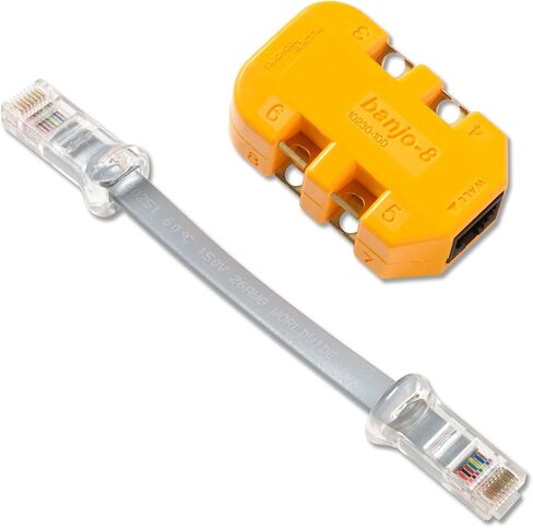 Fluke Networks 10230101 8-Wire In-Line Modular Adapter with K-Plug in Saudi Arabia