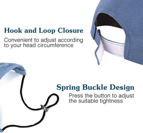 Pawaboo 2PC Owner and Dog Hat Set, Pet's Mom/Dad Baseball Cap Set, Dog Visor Cap Sun Protection Hats with Ear Holes and Adjustable Strap, Family Matching Hats, XL, Blue in Saudi Arabia