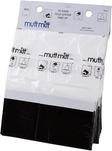 Mutt Mitt 2-ply Dog Waste/Poop Pick Up Bag on hanger cards, 800-count in Kuwait