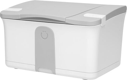 أوبي مناديل مبللة للأطفال أكثر دفئًا وموزعًا مع ضوء ليلي، رمادي in Kuwait