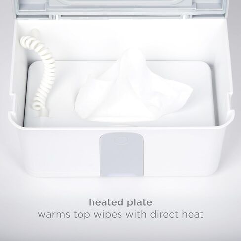 أوبي مناديل مبللة للأطفال أكثر دفئًا وموزعًا مع ضوء ليلي، رمادي in Kuwait