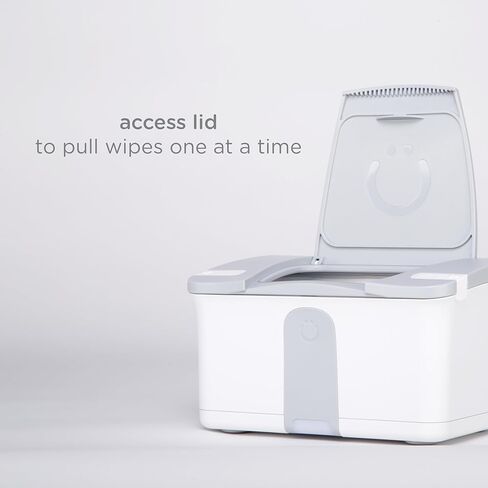 أوبي مناديل مبللة للأطفال أكثر دفئًا وموزعًا مع ضوء ليلي، رمادي in Kuwait