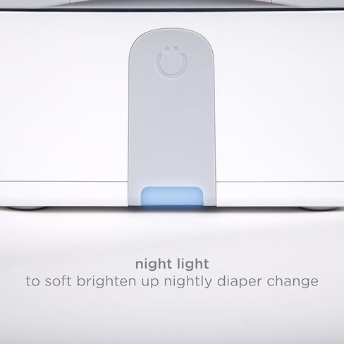 أوبي مناديل مبللة للأطفال أكثر دفئًا وموزعًا مع ضوء ليلي، رمادي in Kuwait