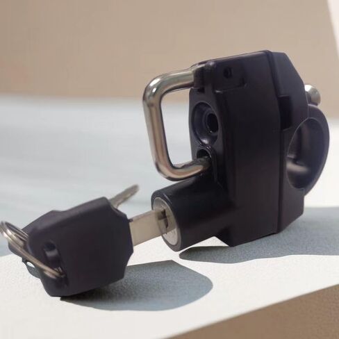 قفل أمان الخوذة، قفل خوذة الدراجات النارية العالمي، دراجة نارية سكوتر دراجة الشارع، يمنع سرقة الخوذة، يؤمن الخوذة in Kuwait