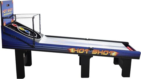 Hathaway Hot Shot 8-ft Arcade Ball Roll and Score Machine Table with LED Electronic Scoring System, Great for Family Recreation Game Rooms in Saudi Arabia