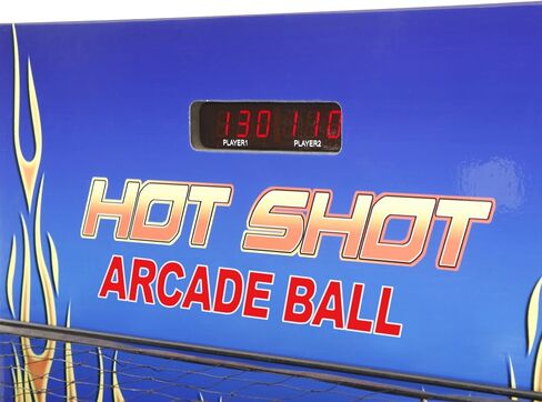 Hathaway Hot Shot 8-ft Arcade Ball Roll and Score Machine Table with LED Electronic Scoring System, Great for Family Recreation Game Rooms in Saudi Arabia