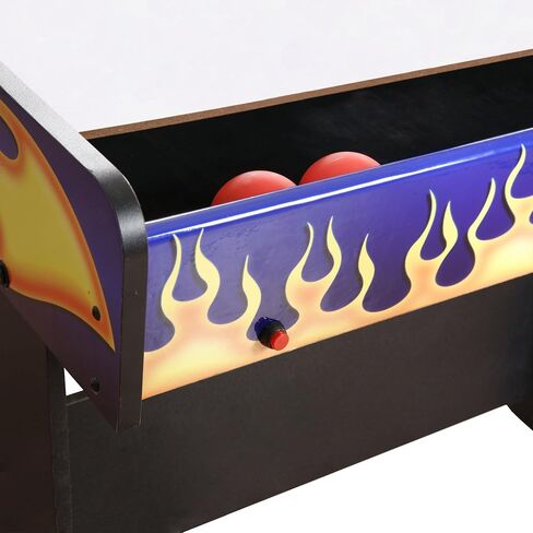 Hathaway Hot Shot 8-ft Arcade Ball Roll and Score Machine Table with LED Electronic Scoring System, Great for Family Recreation Game Rooms in Saudi Arabia