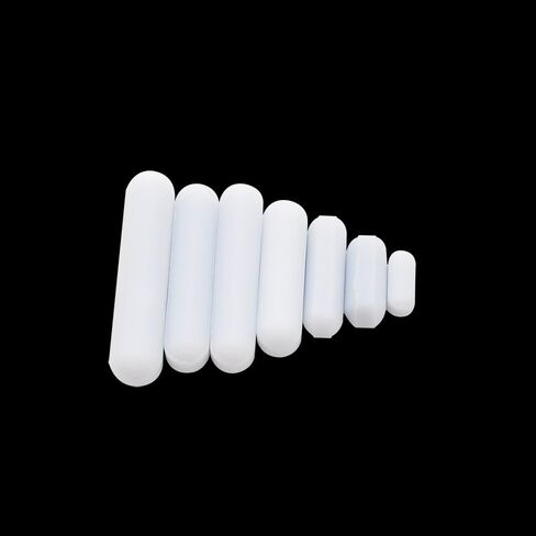 7pcs/Pack Mixed Size PTFE Magnetic Stirrer Mixer Stir Bars Type-C in Saudi Arabia