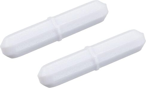 MECCANIXITY محرك مغناطيسي خلاط قضيب تحريك 70 مم (2.76 بوصة) مع شكل حلقة PTFE طلاء مغناطيس أبيض لحزمة المختبر من 2 in Kuwait