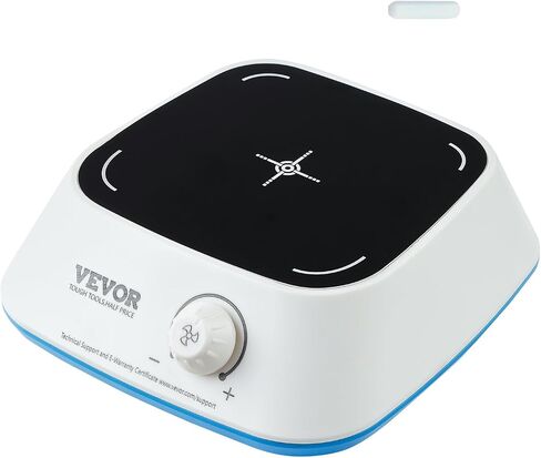 VEVOR Magnetic Stirrer, 0-2000 RPM Stir Plate with Adjustable Speed Knob, 3000mL Plate Stirrer Kit, Stir Bar Included in Saudi Arabia