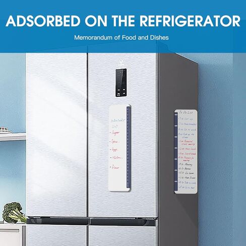 لوحة مذكرة لشاشة الكمبيوتر مكونة من قطعتين، مغناطيس جانبي لامتصاص لوحة رسائل الكمبيوتر، حامل ملاحظات ملحق للمكتب مناسب للمنزل، رسائل سطح المكتب، تزيين الثلاجة in Kuwait