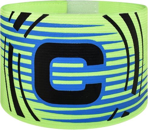 Sports Captain C Arm Band, Unisex Elastic Soccer Captain Armband Adjustable Outdoor Football Player Captain's ArmBands for Youth and Adult in Saudi Arabia