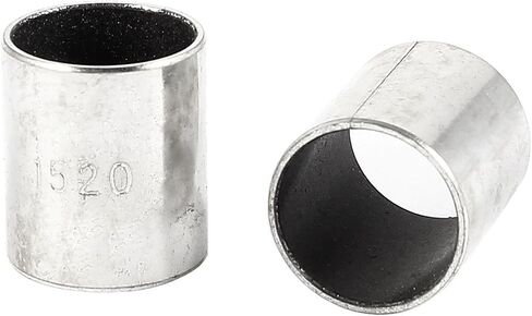 uxcell Bore Silver Tone Plain Sleeve Bearing, 4 Piece, 12mm x 14mm x 12mm in Saudi Arabia