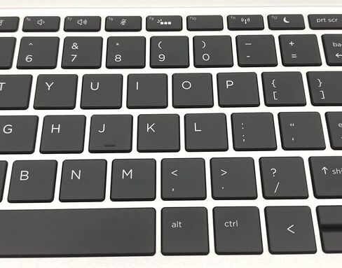Replacement Upper Case Palmrest Top Cover Backlit Keyboard Assembly for HP Probook 450 455 G6 450 455R G7 Laptop L45090-001 Silver in Saudi Arabia