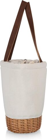 PICNIC TIME NFL Pico Willow وسلة غداء معزولة من القماش، قماش طبيعي in Kuwait