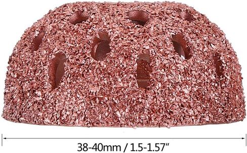 قطعتان من رأس طحن فولاذ التنجستن، عجلة تلميع الإطارات، 70 عجلة تلميع خشنة لإصلاح الإطارات (9 مم/0.35 بوصة خيط قضيب الربط) in Kuwait