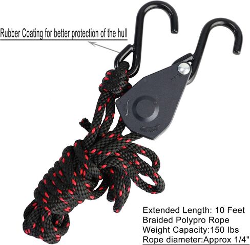 Folding Kayak Roof Rack J-Bar Adjustable | For Kayak/Canoe/SUP, Roof Mounting, SUV/Car/Truck Crossbars(23-krf-2) in Kuwait