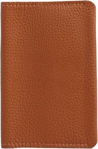 Personalized Leather Passport Cover - Cute Passports Holder - Travel Essentials Gift Idea for Women and Men (Grain Black - No Personalization) in Saudi Arabia