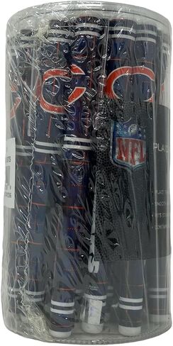 أقلام حوض استحمام NFL Chicago Bears مكونة من 24 قطعة - تخزين رائع ومفضلات الحفلات in Saudi Arabia