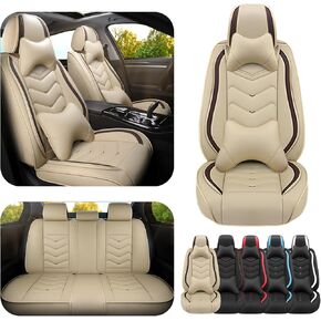أغطية مقعد السيارة لـ Lincoln Navigator 2000-2025 ، غطاء مقعد سيارة Nappa Premium Nappa ، أغطية مقعد رياضية أنيقة ， مجموعات غطاء مقعد السيارات (مقاعد فاخرة/بيج) in Kuwait