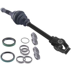 East Lake Axle الأمامية اليسرى أو اليمنى CV Axle & Wheel Kit لـ Polaris Sportsman 500/500 HO 1996 1997 1998 1999 2000 2001 2003-2008 in Kuwait