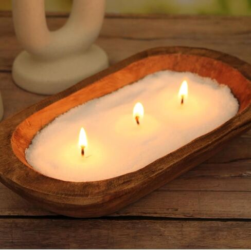 Simply Soson 10 lb White Unscented Pearled Candle, Sand Candle, Long Lasting Powder Candle, Refillable Pearl Candle Sand with 100 Wicks for Candle Making in Kuwait