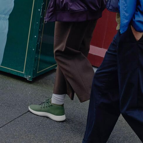 Allbirds Men's Wool Runner-up Mizzle, Water-Repellent High-Top Wool Sneakers in Saudi Arabia