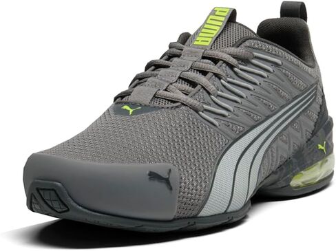 ضرب Puma Mens Voltaic Evo الجدار الذي يركض أحذية أحذية - رمادية in Saudi Arabia