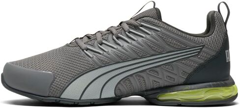 ضرب Puma Mens Voltaic Evo الجدار الذي يركض أحذية أحذية - رمادية in Saudi Arabia