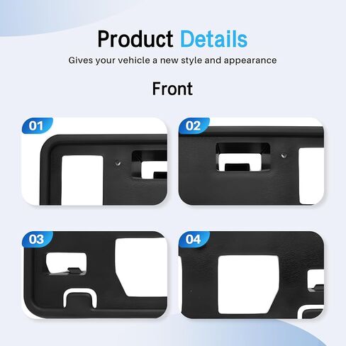 حامل علامة CarpartsDepot Pront Pracket Bracket Bracket for 2008-2014 Ford E150 E250 E350 E450 Super Duty 8C2Z17A385AA FO1068138 NEW in Saudi Arabia