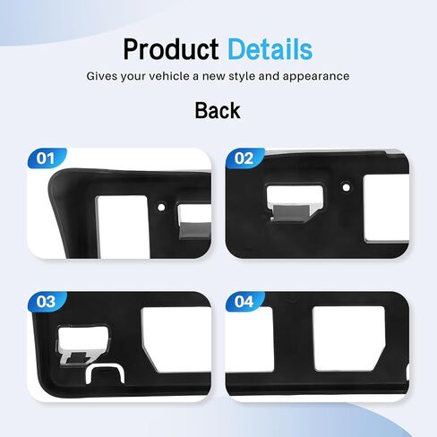 حامل علامة CarpartsDepot Pront Pracket Bracket Bracket for 2008-2014 Ford E150 E250 E350 E450 Super Duty 8C2Z17A385AA FO1068138 NEW in Saudi Arabia