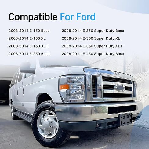 حامل علامة CarpartsDepot Pront Pracket Bracket Bracket for 2008-2014 Ford E150 E250 E350 E450 Super Duty 8C2Z17A385AA FO1068138 NEW in Saudi Arabia