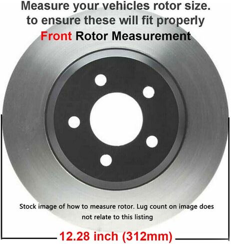 Detroit Axle - Brake Kit for Volkswagen Jetta Passat GTI EOS Audi A3 Drilled & Slotted Brake Rotors and Ceramic Brakes Pads 2007 2008 Replacement: 12.28'' Front & 11.25'' Rear Rotors in Saudi Arabia