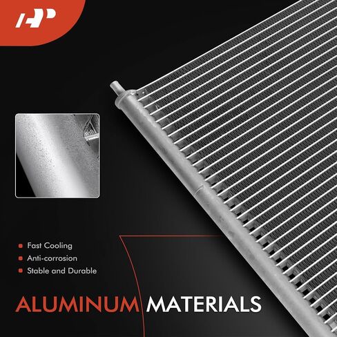 تكييف الهواء A-Premium A/C مكثف متوافق مع Honda Accord 1998-2002 3.0L & Acura CL 2001-2003 3.2L ، TL 1999-2003 3.2L ، استبدل# 80100S87A00 ، 80100S87A10 in Saudi Arabia