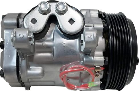 Ryc New Universal AC ضاغط AC و A/C Clutch Ga76n 12 V يحل محل Sanden Style 7176 SD7B10 6-GROOVE in Saudi Arabia