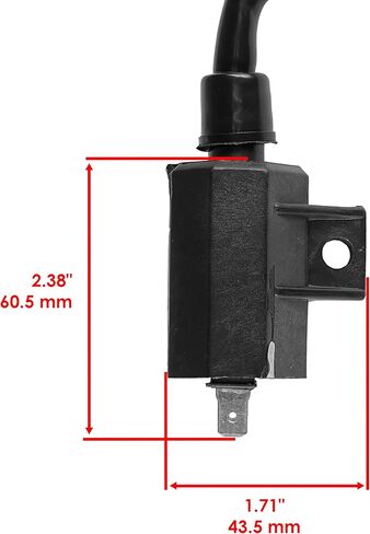 Caltric 21121-1152 Coil Coil W / Nickle Spark Plug & Cap متوافق مع Kawasaki Prairie 650 KVF650 700 KVF700 4X4 2002-2006 / Teryx 750 KRF750 4x4 2008 / Brute Force 650 KVF650 4x4 2005-2013 in Saudi Arabia