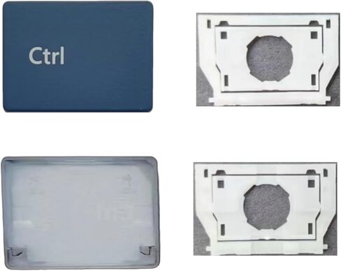 Replacement Ctrl Keycap Keys and Hinges Compatible for Surface Laptop 3/4/5 13.5/15inch 1867 1868 1872 1873 1950 1951 1952 1953 Keyboard Ctrl Key Cap (Black) in Saudi Arabia
