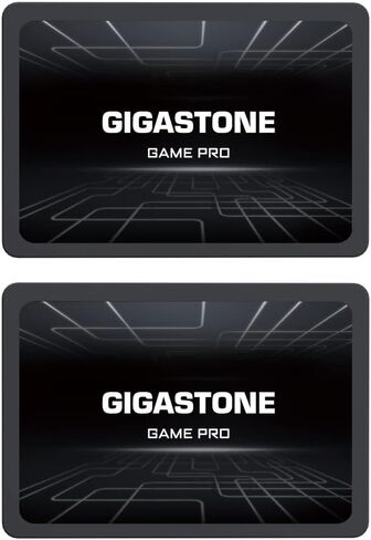 GIGASTONE SATA SSD 256GB (20-Pack) 2.5 inch SSD 520MB/s Upgrade Laptop PC Memory and Storage PS4 HDD Replacement 2.5" Internal Solid State Hard Drives SATA III SLC Cache 3D NAND Game Turbo Performance in Saudi Arabia