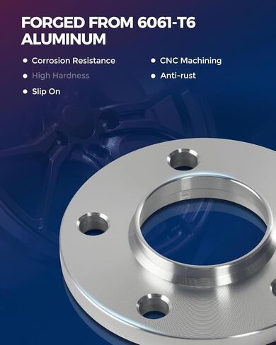KAX 5x120 Wheel Spacers,10mm Hub Centric Wheel Spacers fit for 328i, X3, 325i, 335i, 330i, 528i, 320i, 535i, X1, 325Ci, 323i, 330Ci, X5, with 72.6mm Hub Bore,2Pcs in Saudi Arabia