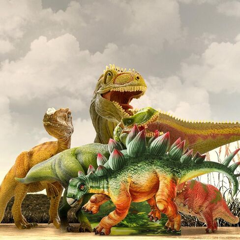 4 أقدام من العمر الحجم ديناصور من الورق المقوى ستاندوب قطع ديناصور ديكورات حفلة عيد ميلاد Tyrannosaurus props pvc cutout jurassic موضوع الحفلة الدعائم للحيوان الجوراسي لوازم المواضيع in Kuwait