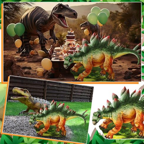 4 أقدام من العمر الحجم ديناصور من الورق المقوى ستاندوب قطع ديناصور ديكورات حفلة عيد ميلاد Tyrannosaurus props pvc cutout jurassic موضوع الحفلة الدعائم للحيوان الجوراسي لوازم المواضيع in Kuwait