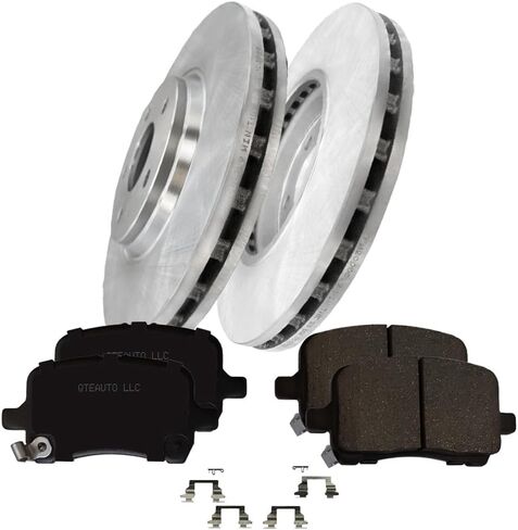 PM Auto Set of 6 Front Disc Brake Rotors-Ceramic Brake Pad kit For 2004-2006 Chevrolet Malibu in Saudi Arabia