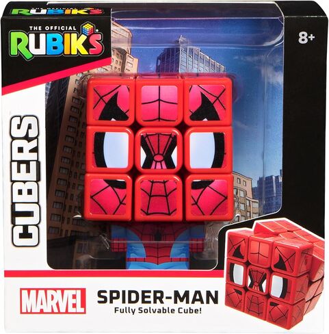 Rubik’s Cube Max Park Cuber, Speed Cubing Collectible & Desk Décor, Problem-Solving Brain Teaser, Color-Matching Puzzle, Fidget Toy & Sensory Puzzle for Adults, Teens & Kids, for Ages 8 & Up in Saudi Arabia