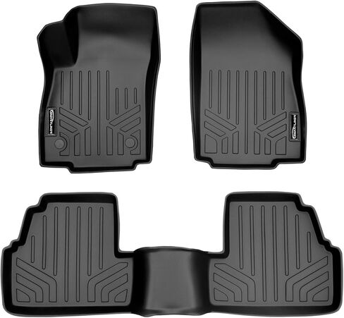 Smartliner Custom Fit Floor Mats 2 صف بطانة متوافقة مع 2013-2022 Buick Encore in Saudi Arabia