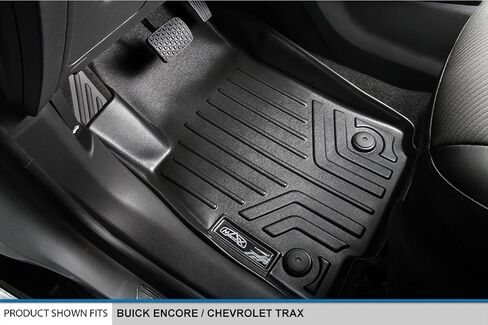 Smartliner Custom Fit Floor Mats 2 صف بطانة متوافقة مع 2013-2022 Buick Encore in Saudi Arabia