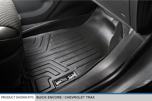 Smartliner Custom Fit Floor Mats 2 صف بطانة متوافقة مع 2013-2022 Buick Encore in Saudi Arabia