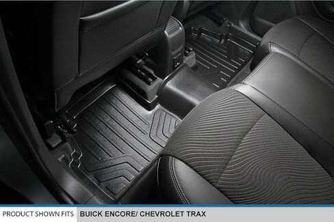 Smartliner Custom Fit Floor Mats 2 صف بطانة متوافقة مع 2013-2022 Buick Encore in Saudi Arabia